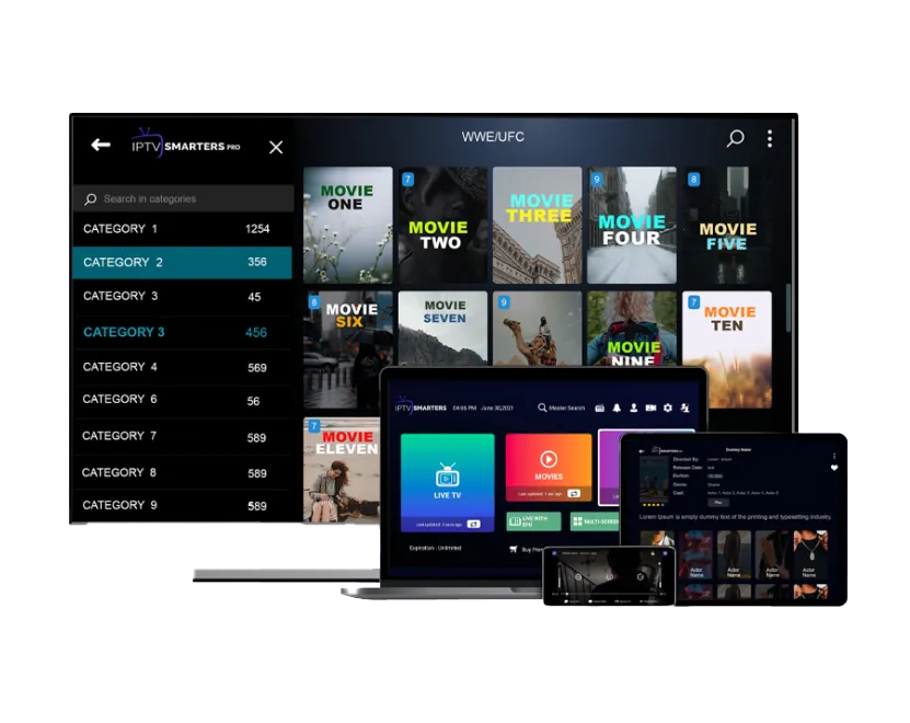 streamking iptv smarters pro xtream codes login screen